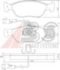 A.B.S. 37013 OE Brake Pad Set, disc brake